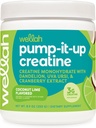 Wellah Creatine for Women (50 Servings, Coconut Lime)