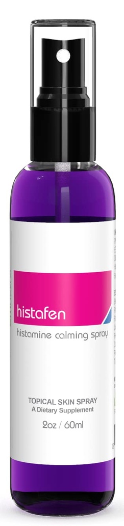 Histenen Antihistamin Ekstra Kekuatan Itch Relief Spray - Anti Itch Spray Untuk Orang Skin Healing Sembah untuk Dewasa & Anak-anak dengan Low Diamine Oxidase Dao Enzime Sel Mast Mengaktifkan Sindrom Eczema Hives