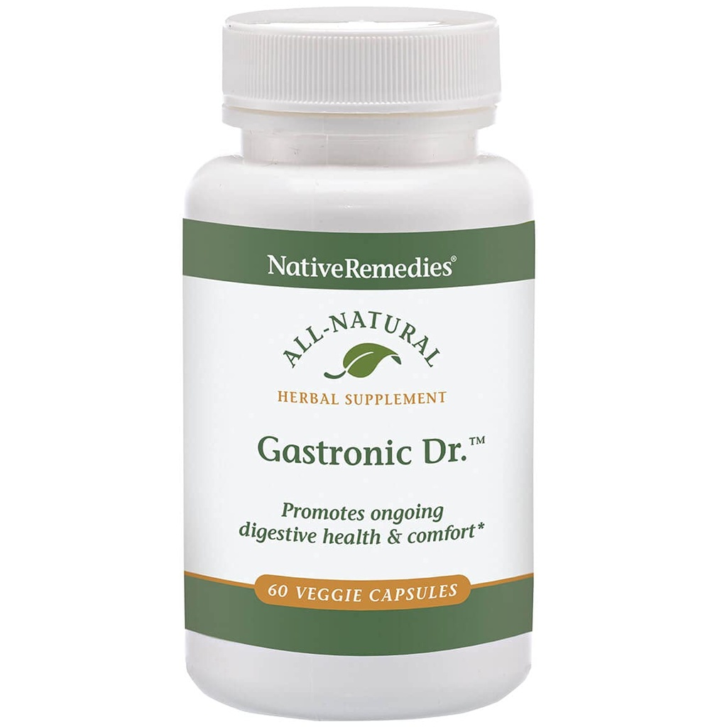 Obat-obatan asli Dr. Gasteric - Semua Suplemen Herbal Natural untuk Pembuangan Kesehatan dan Kenyamanan Setelah Materi - Memroses Garis Perut Sehat dan Seimbang Asam Acid Acids - 60 Serba Veggie