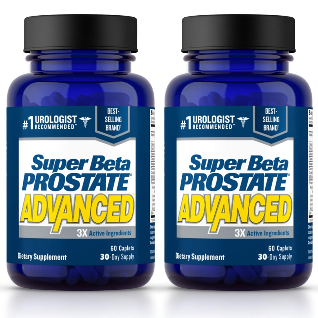 PROSTATOR SUPER BETA TERDEKSI - tidur bebas, Dukung BIdder Mengosongkan. Prostat Suppport for Men 's Health with Beta Sitosterol, not Saw Palmetto. (120 Caplets, 2-Pack)