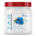 Nutrition Metabolic, TAG, Trans Alanyl Glutamine, 100% L- Glutamine Peptide Powder, Pra Intra Post Workout Suplemen, 400 Grams (40 Pelayan) (Blue Raspberry)