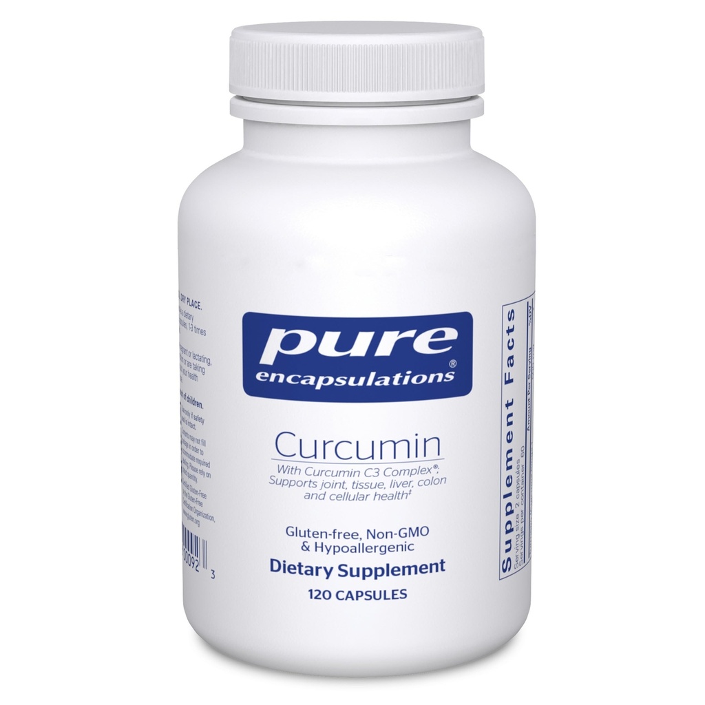 Curcumin - 500 mg Murni - Mendukung Kesehatan Gabungan & Keselamatan Kesehatan - Curcuma Longa Capsule - Non-GMO & Vegan - 120 Kapsul