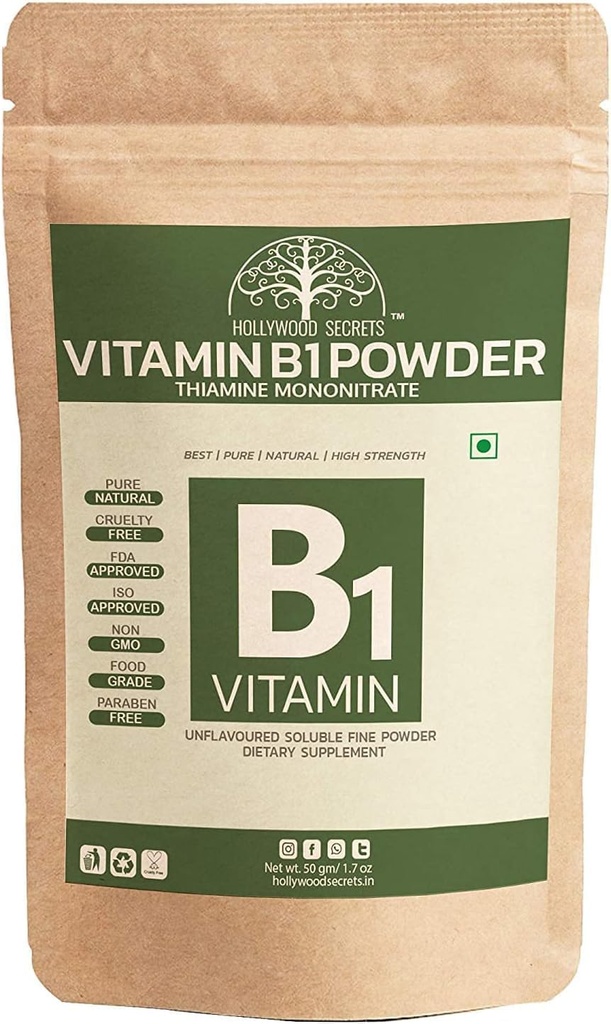 Vitamin B1 Thiamine Mononitrate Powder 50gma