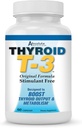 Absolute Nutrition Fat Burning Metabolism Boosting Suplement, Thyroid T-3, 60 Capsules