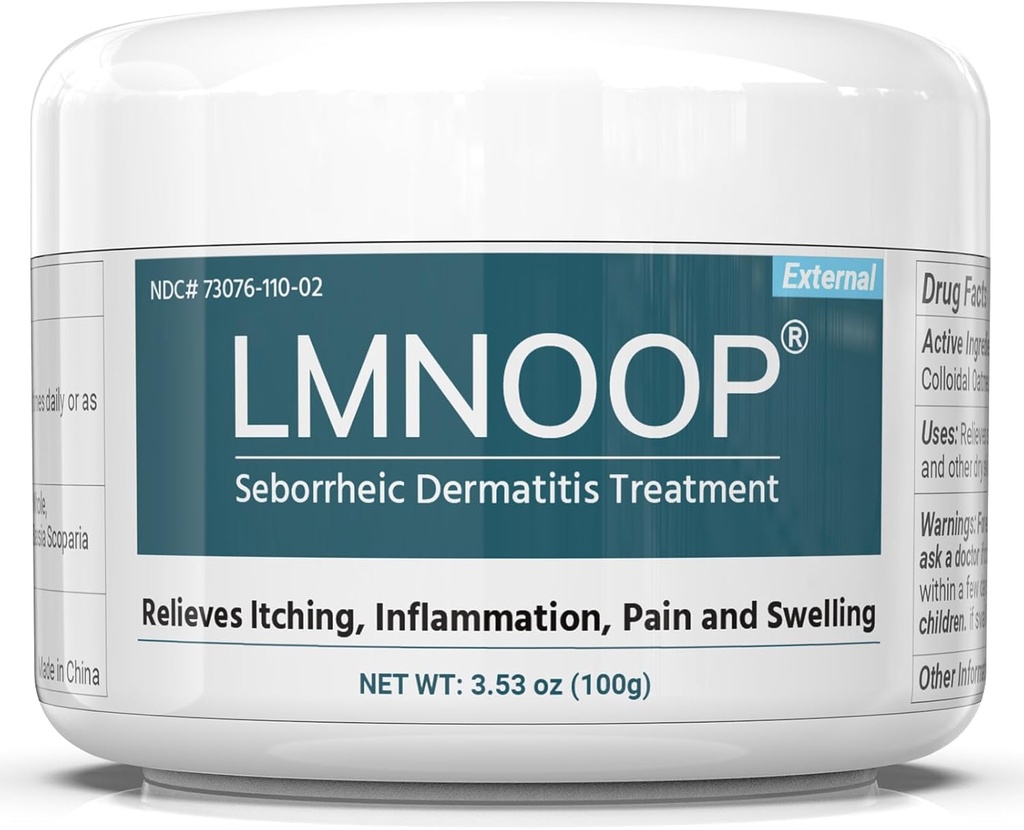 Dermatitis Cream Seborheat, Pengobatan Scalp Ekstra untuk Psoriasis, Folliculitis, Eczema, Scalp Dry, Deluff, Anti- Itch dan Skin 3.53 OZ