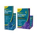 MagniLife Relaxing Legs 125 Quick Dissolve Tablets Relaxing Leg Cream PM 4oz Jar Restless Legs