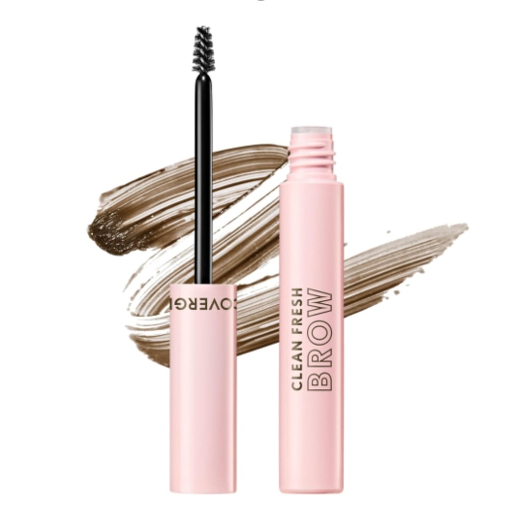 Gadis Covered Fresh Brow, 500 Medium Brown, Eyebrow Gel, Long- Lasting, Vegan Formula, Natural Looking, Easy to Terapkan, Doesn 't Smudge, 0.18oz