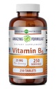 Amazing Formulas Vitamin B6 Pyridoxine 25mg 250 Tablets Suplemen 124; Non GMO 124; Gluten Free 124; Dibuat di AS