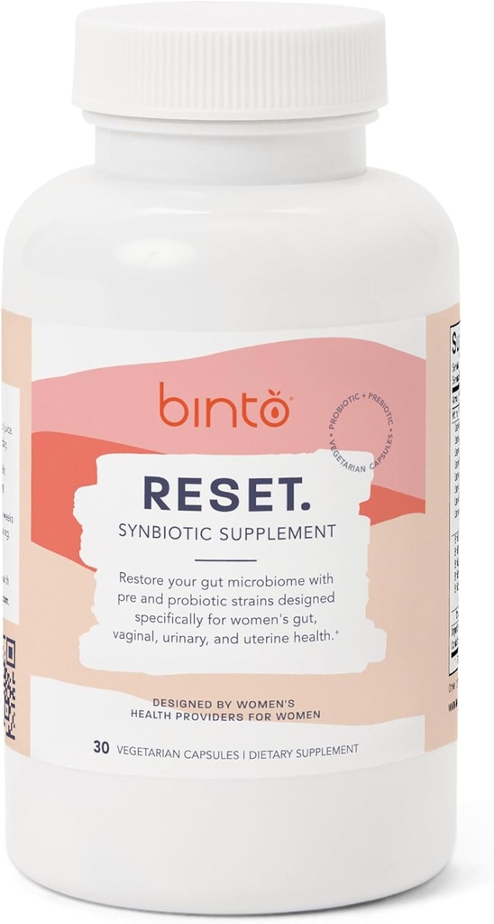 Botto Reset Synbiotic Advanced Pre and Probiotic Suplement for Women - Support Digetical Heality Healthy Suppply (30- Day Supply)
