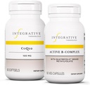 Therapeutics Integratif Bundle with Active B-Complex, 60 Capsules & CoQ10 (100mg), 60 Softgels - Aktif B-Complex untuk mendukung Energi Metabolisme * - CoQ10 untuk Mendukung Kesehatan Hati & Otak *