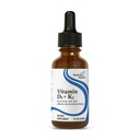 Seeking Health Vitamin D3 + K2 Drops - Liquid Vitamin D & K Support Immune System Fungsi & Bone Health - Aids Calcium Absorpsi - Ads Healthy Blood Flow & Circulation - 1 Fl oz (30 ML)