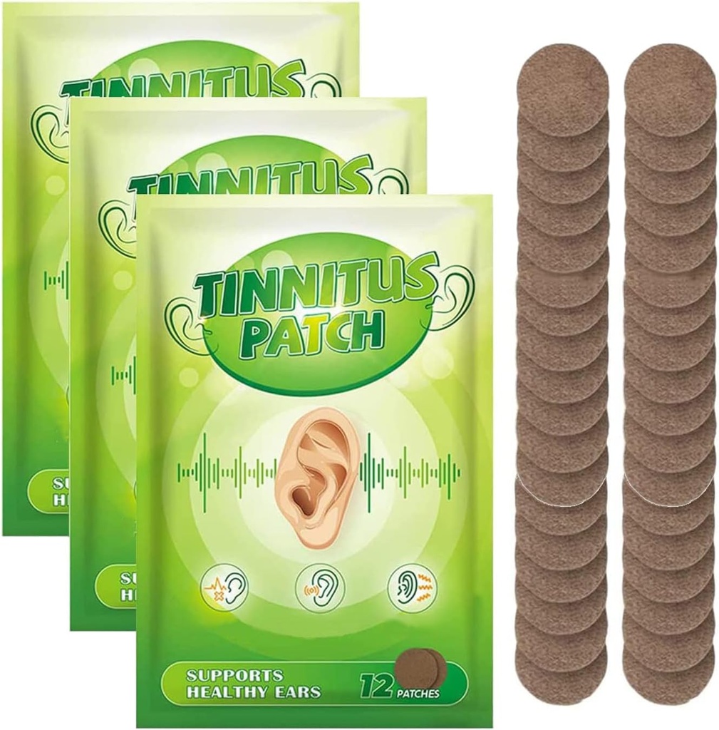 36pcs Tinnitus Ear Patch, Natural Formula Ear Patch, Ear Care