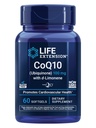 Ekstensi Hidup CoQ10 (Ubiquinone) dengan d-Limonene - Kesehatan Jantung, Fatigue Umum, Lebih Baik Absorpsi - Bebas Gluten- GMO - 60 Softgels