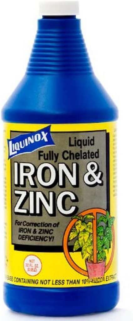 3032 Iron Zinc Chlated Solution, 32- Ounce, Brown / A