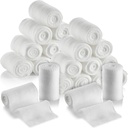 MEDca Gauze Bandage Rolls - 24 Pack, 2- Inch, 4.1 Yard Per Roll, Medical Grade Bandage for Wound Dressing and First Aid Kit