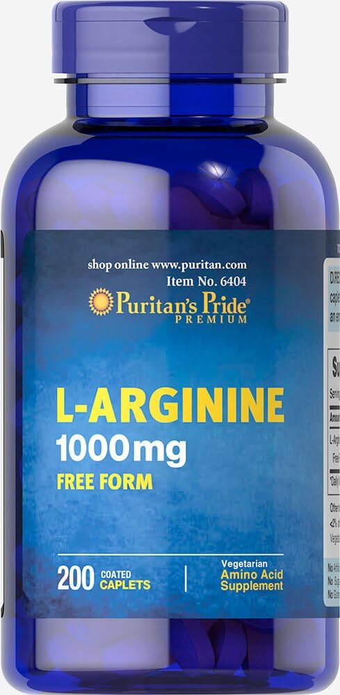 Puritan 's Pride L-Arginine 1000 mg-200 Caplets