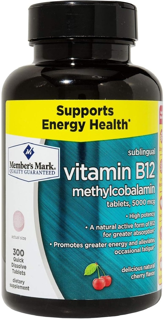 Anggota Mark Sublingual Vitamin B12 5000mcg (300 Cacah)