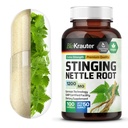 BIO KRAUTER Stinging Nettle Capsules 1200 mg - 100 Natural Urinary Tract & Overall Dukung Caps - Nettle Root Powder (Urtica Dioica) - Non GMO
