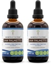 Saw Palmetto Tincture Alcohol- Free Liquid Extract, Saw Palmetto (Serenoa Repens) Dried Berry (2x4 FL OZ)
