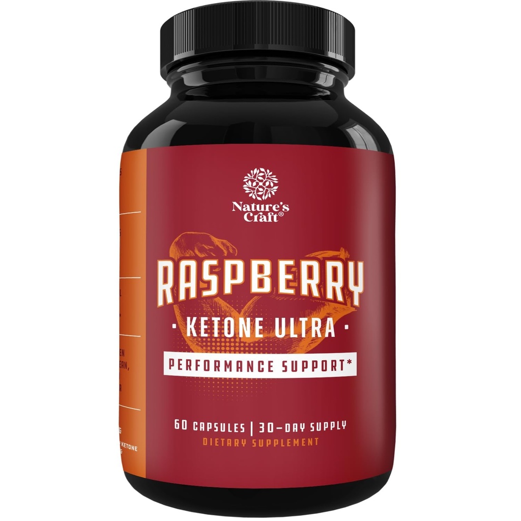 Blend of Raspberry Ketones, Green Tea Extract and African Mango - Lose Weight Faster - Imposent Ingreations to Speed Up Weight Los, Suppress Appetite & Burn Fat - 60 Capsules