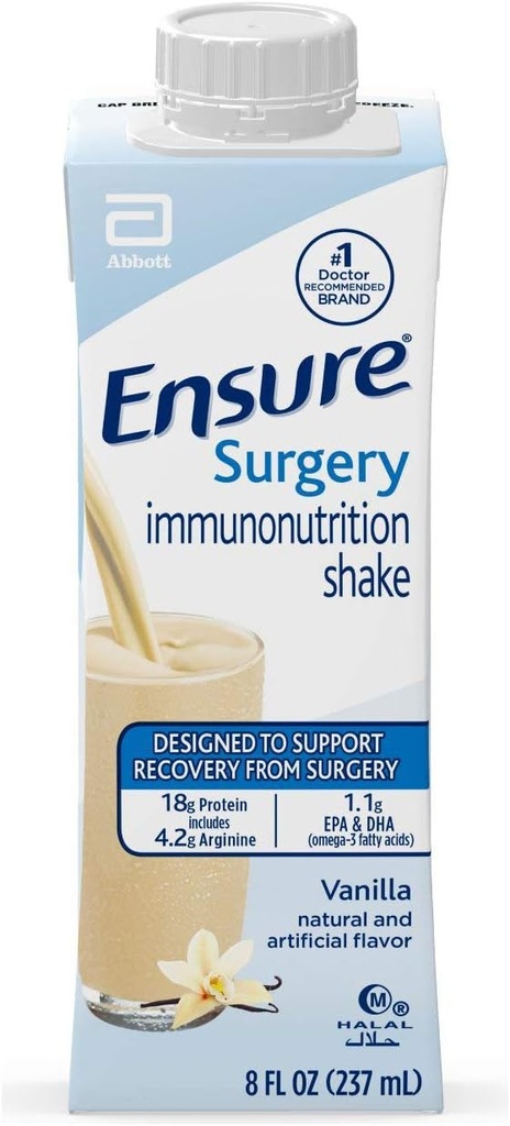 Pastikan Operasi Immunonutrition Shake, Vanilla, 8 fl oz, 15 Count