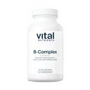 Visi Nutrients Vitamin B-Complex 124; Vegan High Potency Methylated B Complex Vitamin 124; B Vitamin Dukungan Produksi Energi, Metabolisme, dan Heart Health * Glu4; Gluten, Dairy, Soy Free 124; 120 Capsules