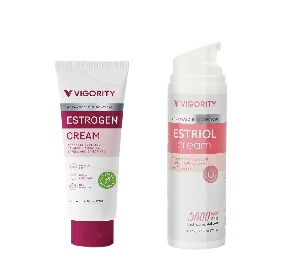 Vigoritas Menopause & Skin Care Duo: Relief Comprehensive & Radiance