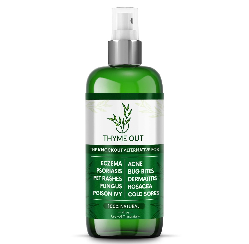 Semua Treatment- Eczema Natural Psoriasis Treatment - sebuah Solusi All-inOne untuk Acne, Dermatitis, Rosaea, Cold Sores, Bites, Poison Ivy - Anti- Itch Spray untuk Itchy Skin Relief 4oz