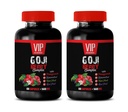 antioksidan suplemen - GOJI BERRY KOMPLEX - dengan POMEGRANATE, RESVERATROL, NONI, ACAI - PAPAL vitamin e untuk kulit - suplemen gizi antioksidant - vitamin antioksidan - 2 Bot 120 Caps