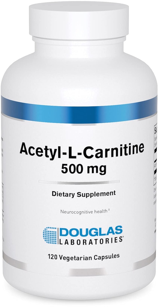 Douglas Laboratorium Acetyl L- Carnitine 500 mg 124; Pendukung Otak dan Fungsi Nerve Selama Proses Penuaan Normal * Carnitine 124; 120 Kapsul