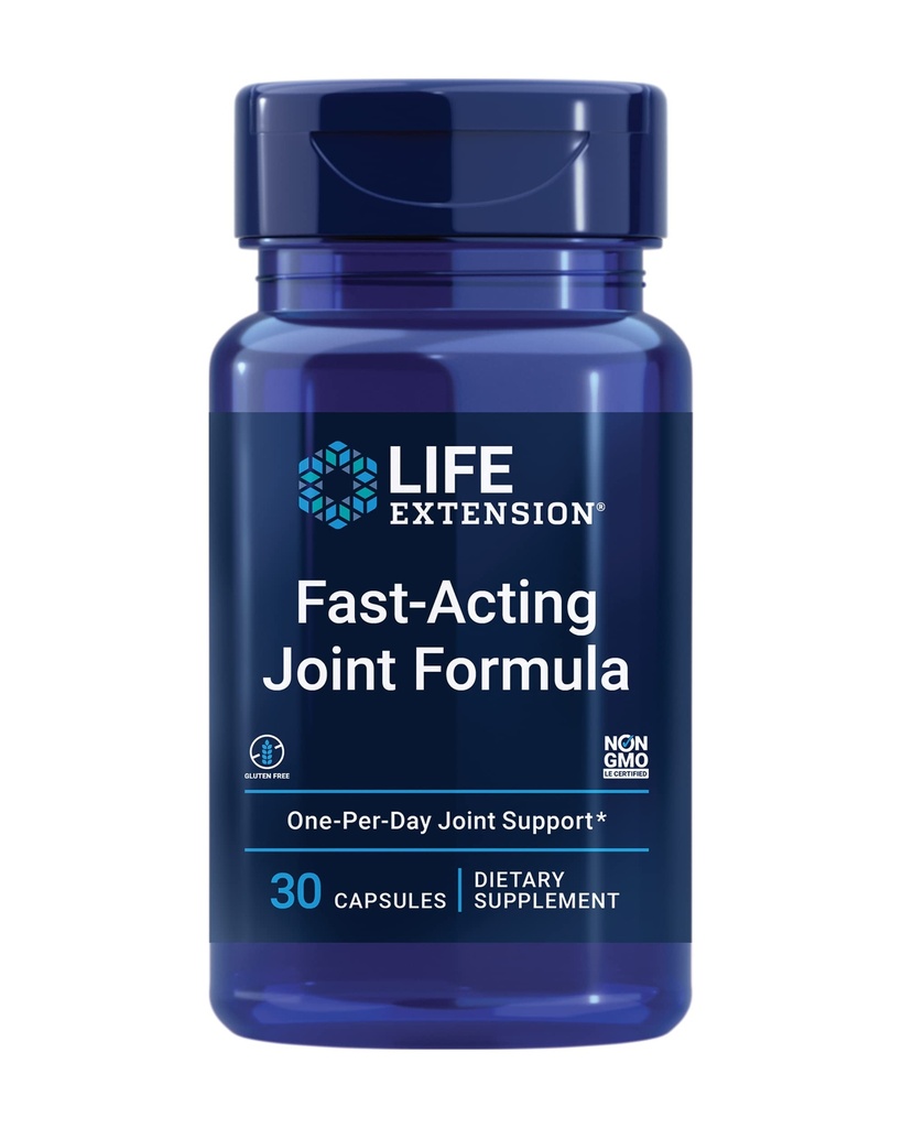 Hidup Extension Fast- Bertindak Gabungan Formula, Keratin, Angelica Korea, Acid Hayaluronic, Relief ketidaknyamanan Gabungan, Non-GMO, Gluten- Bebas, 30 Kapsul