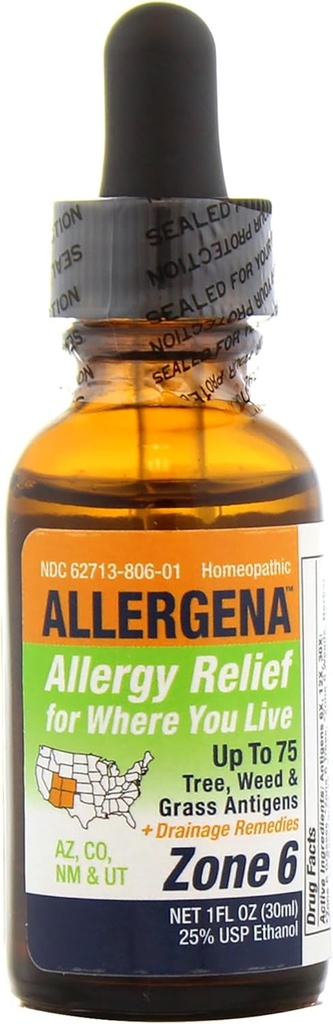 PROGENA - Allergena Zone 6 (1 Ounce FL)