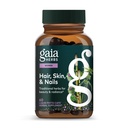 Rambut Gaia Herbs, Rambut Skin & Nails - Suplemen untuk Mendukung Kulit Sehat, Rambut & Nail Kesehatan * - Astaxanthin, Horse, Gotu Kola & Burdock