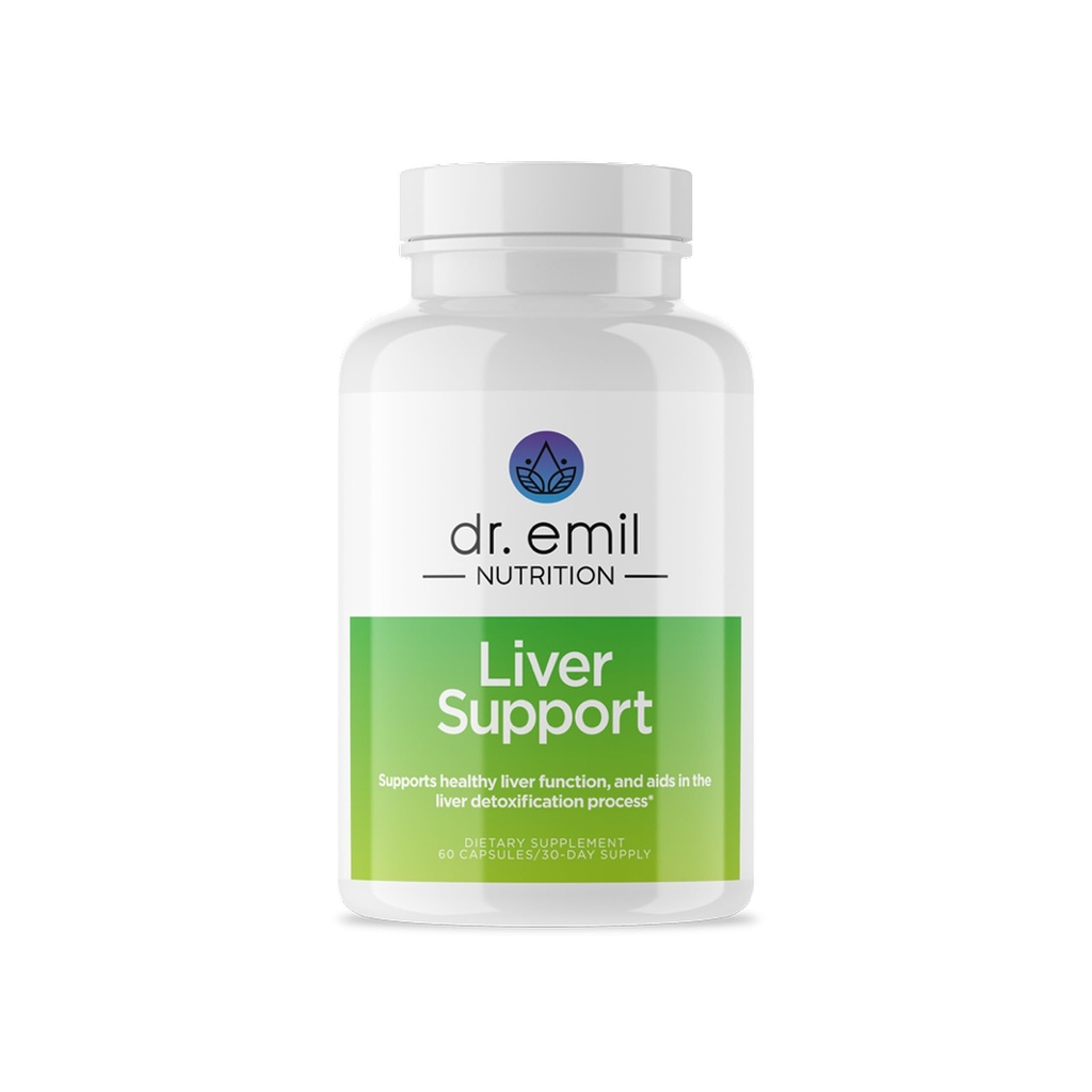 DR. EMIL NUTRITITSI Liver Support Suppport to Cleanse, Detox, Repair & Dukungan & Dukungan & Dukungan Hati dengan Milk Thistle, Artichoke Leaf, Dandelion Root & Beet Root Formula