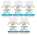 Abad ke-21 Low Rilis Besi Tablet - 60 ct, Pack of 5 - Packaging May Vary
