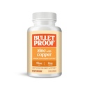 Bulletproof Zinc dengan Copper Capsules, 120 Count, Mineces dan Antioksidant Suplemen untuk kekebalan dan Mood