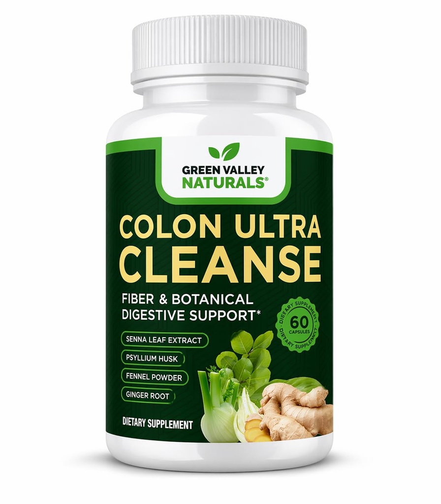 Colon Cleanse - Solution Natural to Colon Health - Natural Laxative - Constipation Relief