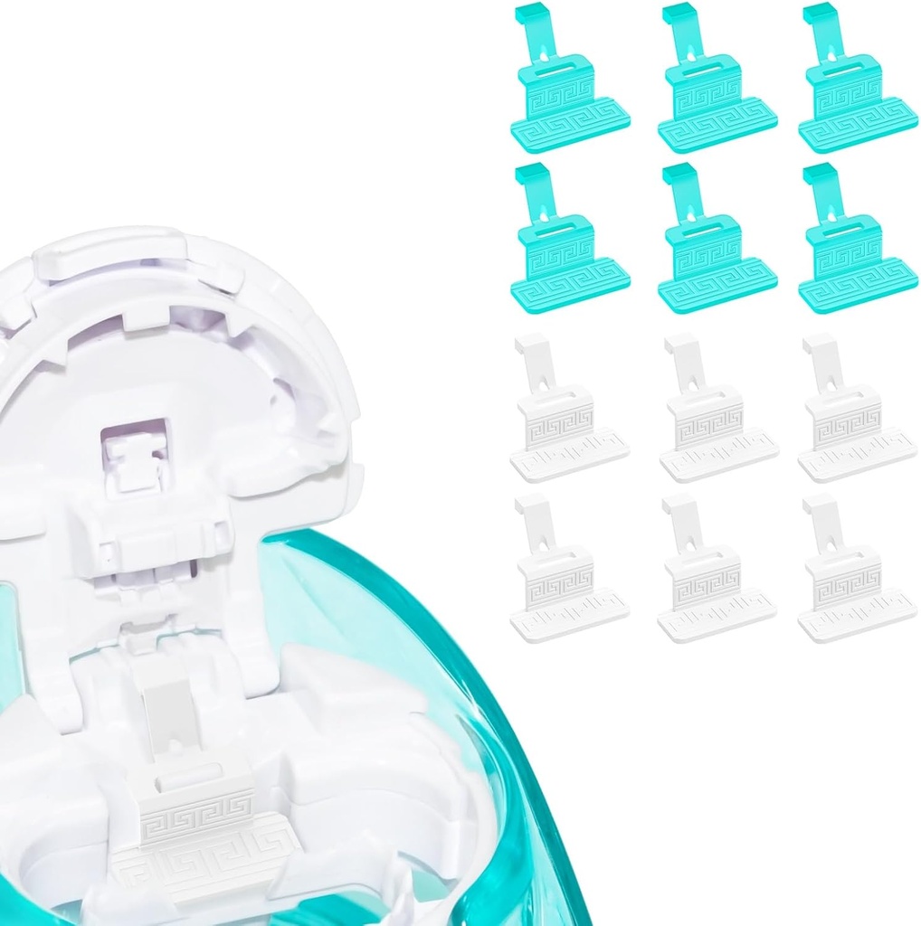 FireAnt Silicone Salt Pads Isi Kompatibel dengan Navage Nasal Care, Actemplacemories Penggantian Saline Replacements, Operasi Mudah (12 Pack - Putih 6 + Biru)