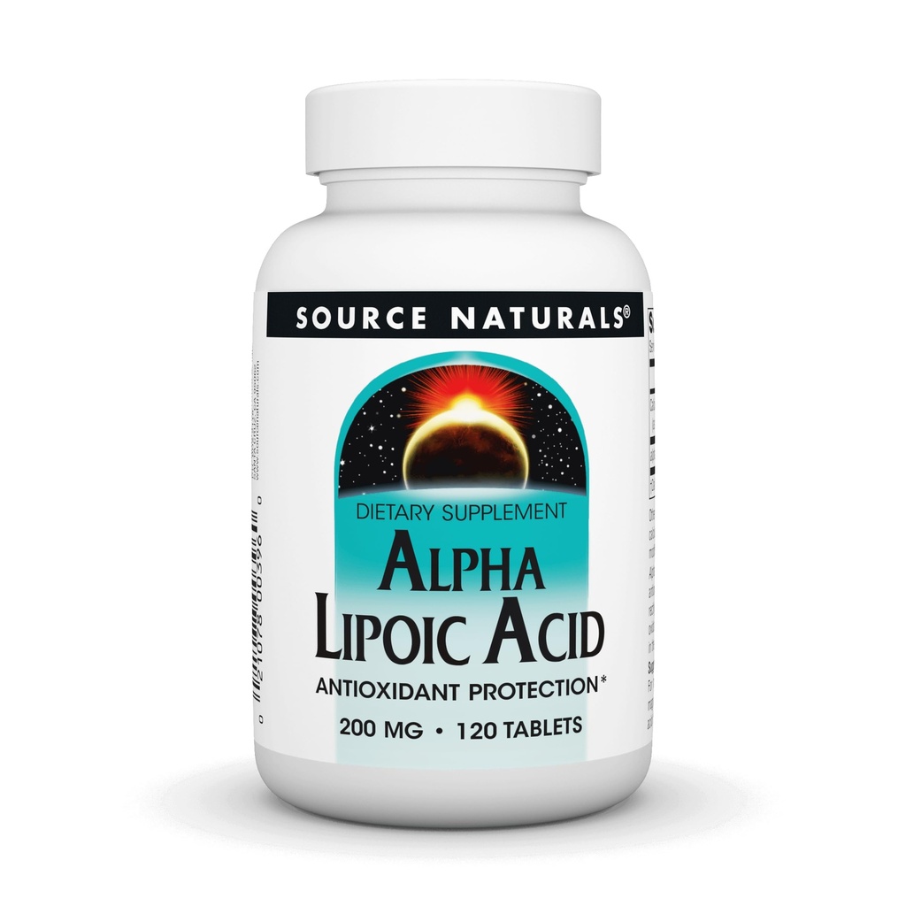 Sumber: Alpha Lipoic Acid 200 mg Mendukung Kesehatan Gula Metabolisme, Fungsi Hati & Generasi Energi - 120 Tablet