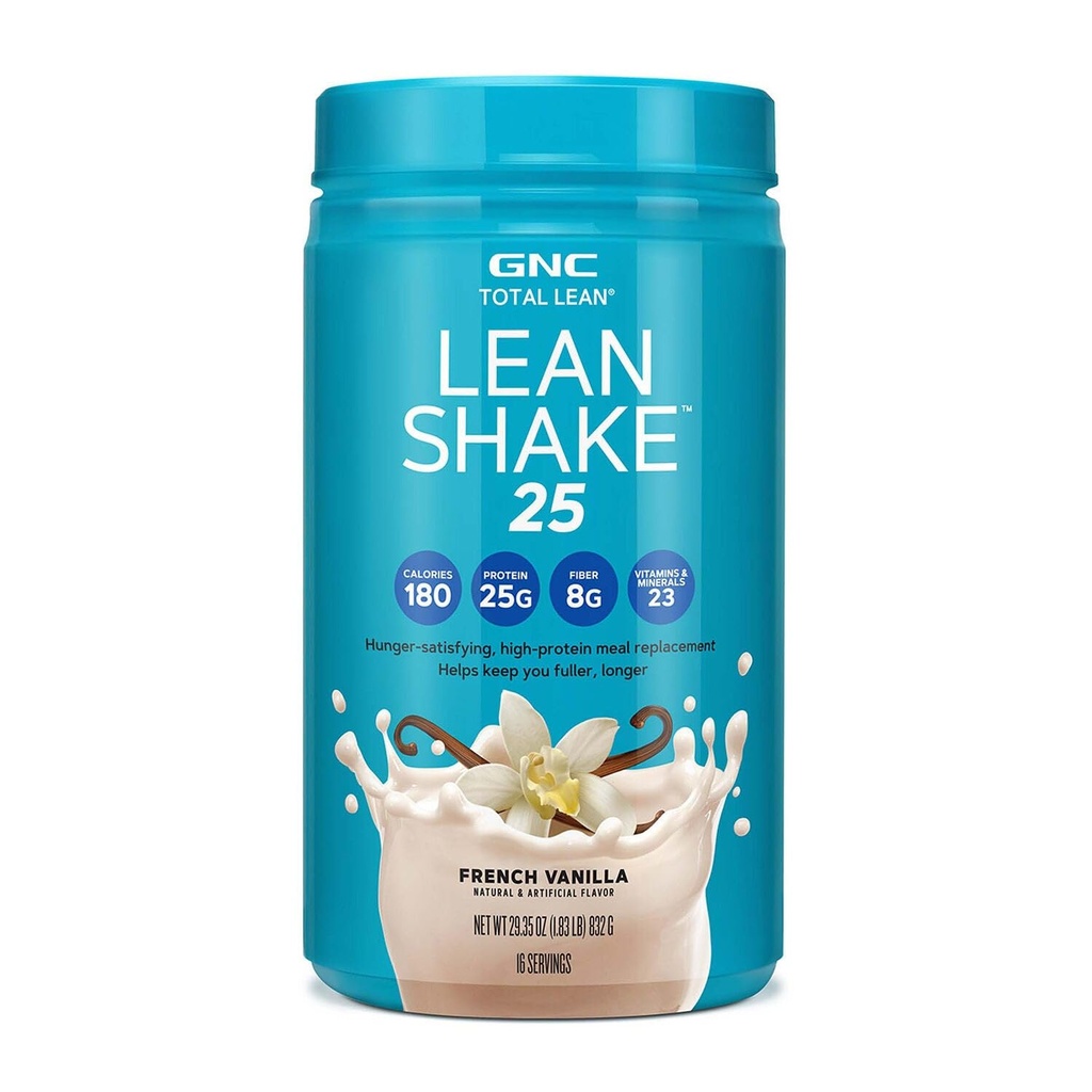 GNC Total Lean Shake 25 - French Vanilla (16 Hamba)