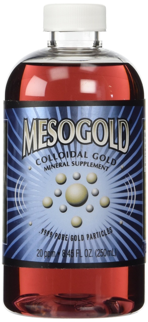 MesoGold ® 20 plum Colloidal Gold 250 mL / 8.45 Oz
