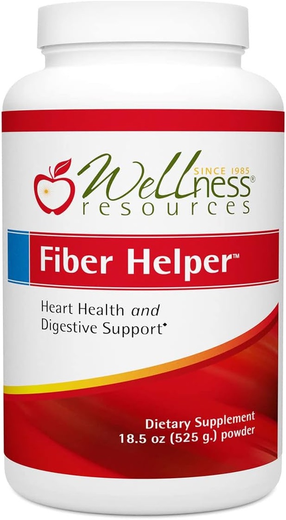 Fiber Heller - Ultra Pure Fiber Powder dengan Oat Beta Glucan, Psyllium & Arabingactic Soluble dan tidak dapat dijelaskan fiber for Digetical Health, Detoxification, Heart Health (525 Grams)