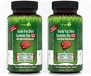 Irwin Body Fat Diet System- Enam RED - 72 Liquid SoftGels - 2 Pack