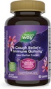 Nature 's Way Sambucus Cough Relief +, Imune Gummy, Feel Better Faster, Clinically Proven South African Geranium Root Extract, with Elderberry Extract, Vitamin C & Zinc, 60 Gummies (Packaging May Vary)
