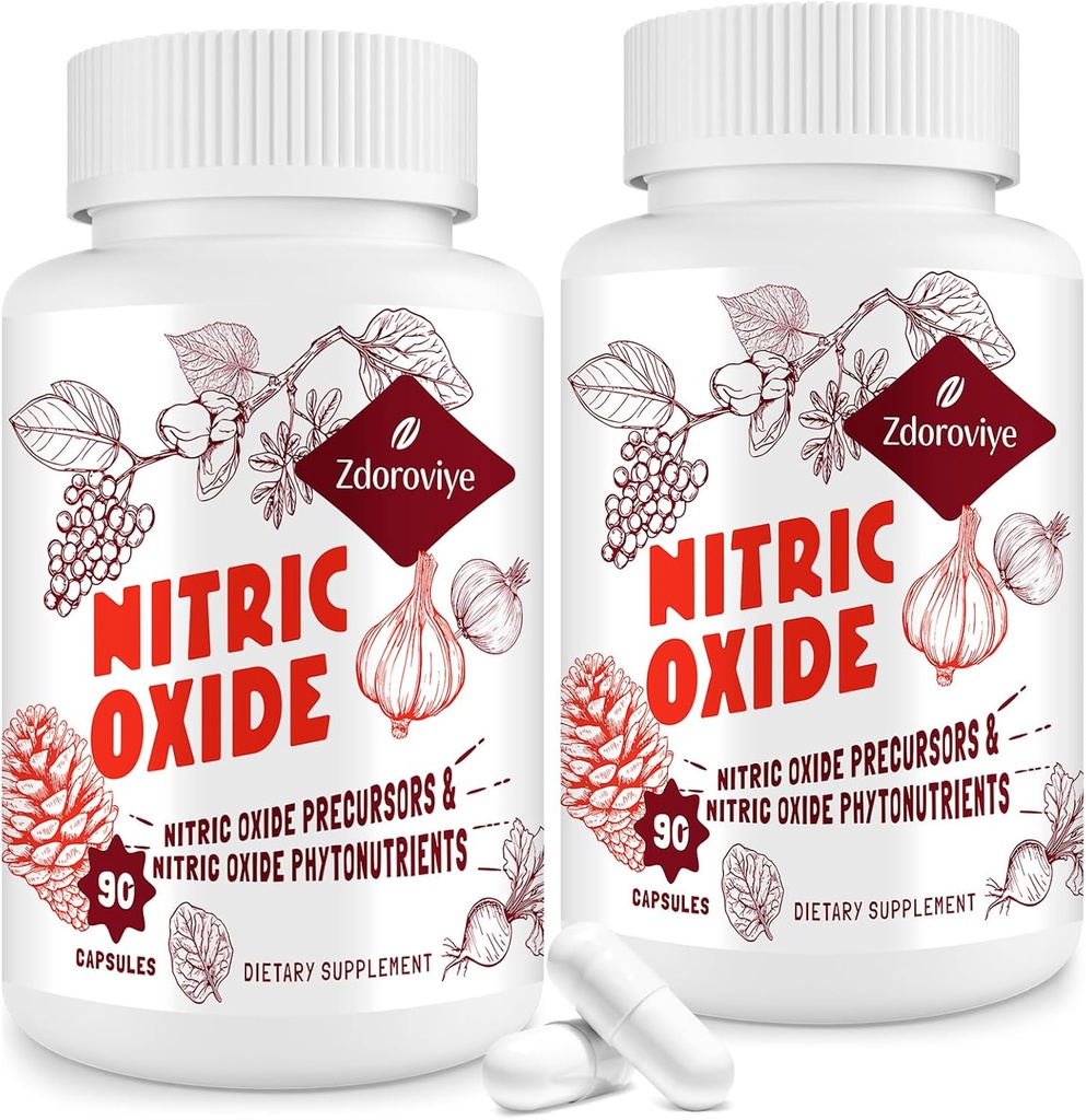 Tambahan Nitric Oxide untuk Pria (2 Botol)