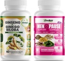 Solusi Optimal Wellness: Dukungan Menopause Herbal dan Ginseng + Ginkgo Biloba Energy & Brain Focus Booster untuk Pria & Perempuan