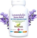 Baru Roots Lavandulin 124; Lavender Suplemen 124; Organik Lavender & Vitamin E 124; Tenang Stress & Dukung Tidur (30 Softgels)