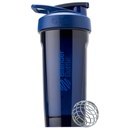 BlenderBottle Sport Shaker Bottle with Wire Whisky, 28- Ounce, Blue - Protein Shakes & Hydration for Athletes & Fitness Enabsaists, Easy Mixing, Durable & Lighweight, Lockable Lid