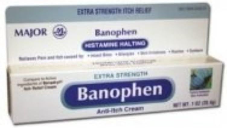 Itch Relief Banophen 2% / 0.1% Krim 30 Gram