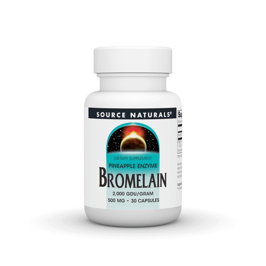 Sumber Pineapple Enzyme Bromelain - 2.000 GDU / GRAM - 500mg - 30 Capsules